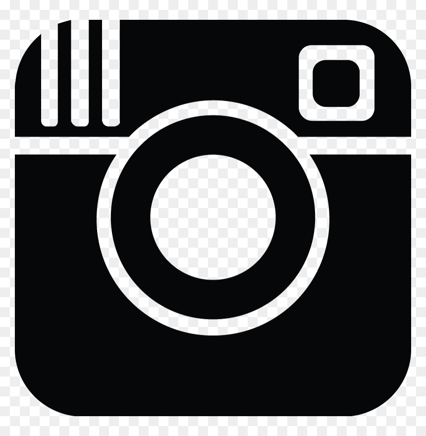 Black Instagram Logo Png Transparent, Png Download - instagram png