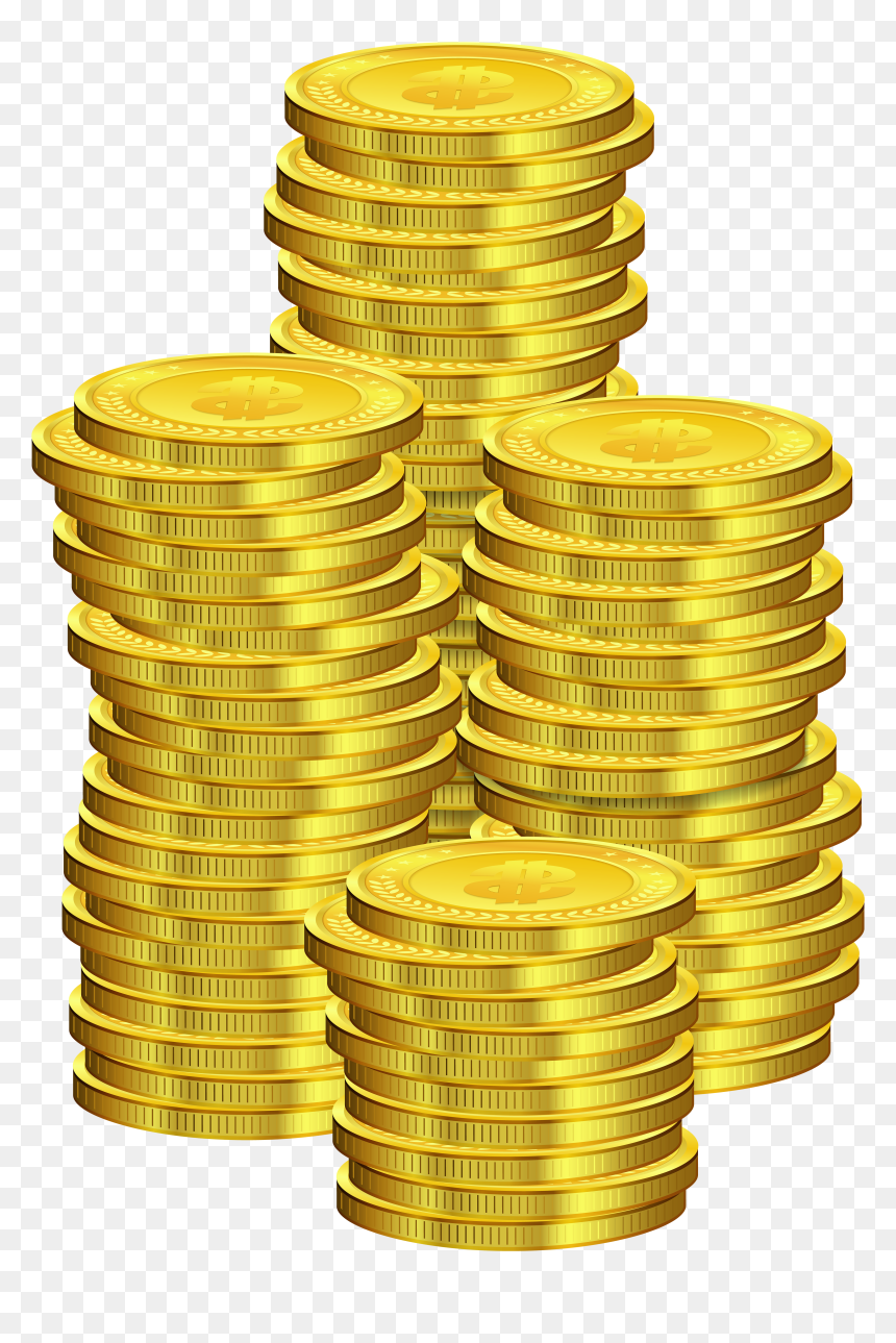 Coins Clipart, HD Png Download - money png