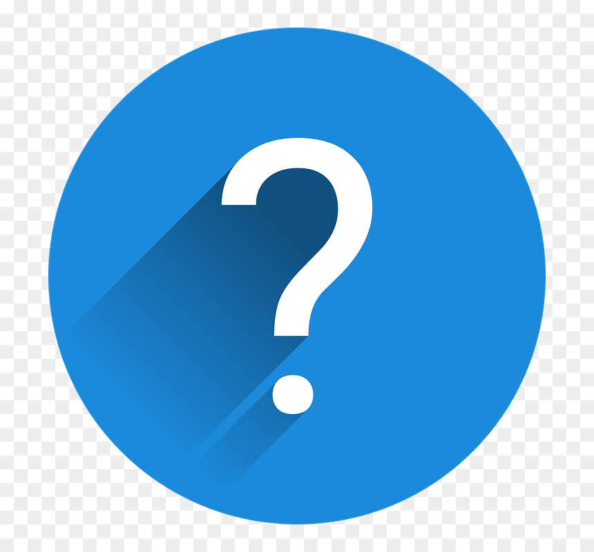 Music Logo Png Blue, Transparent Png - question mark png