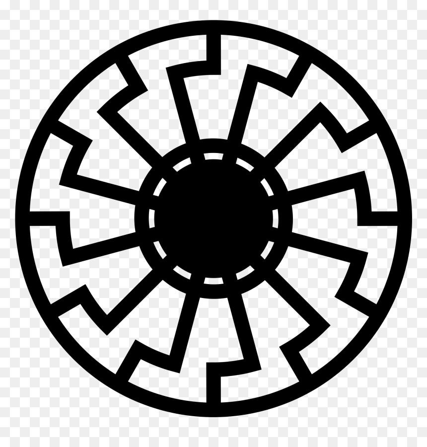 Black Sun Svg, HD Png Download - sun png