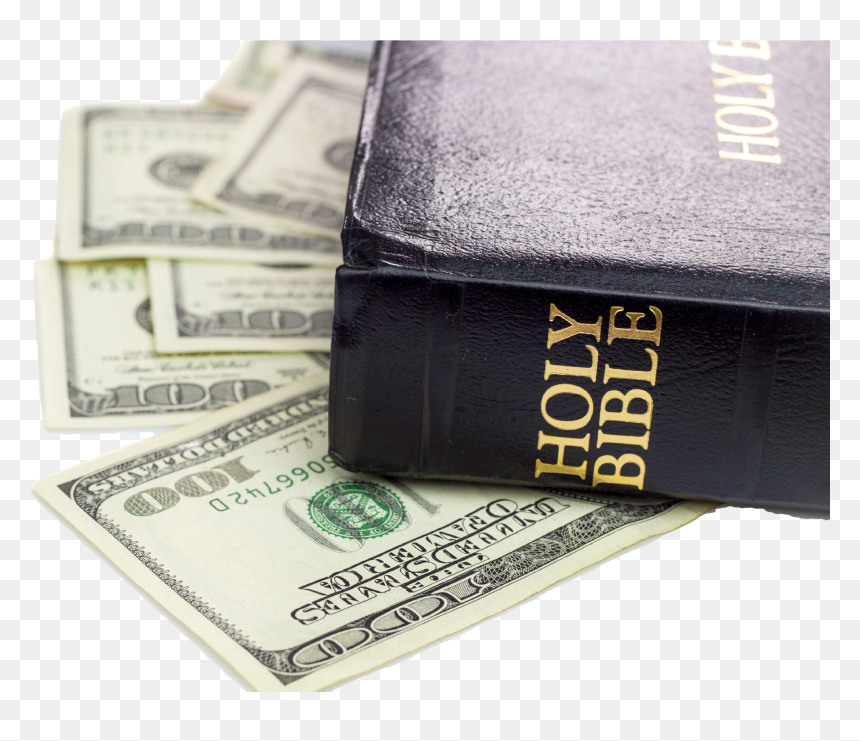 Bible And Money, HD Png Download - money png