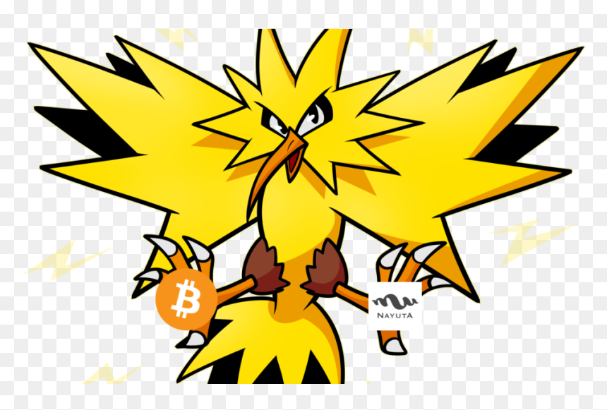 Zapdos Png, Transparent Png - lightning png