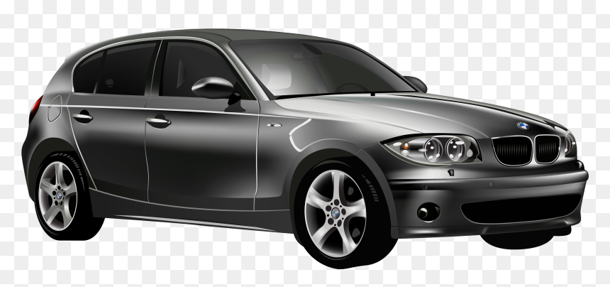 Auto Bmw Silber, HD Png Download - car png