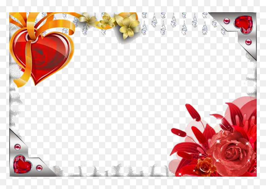 Love Photo Frame Png, Transparent Png - frame png