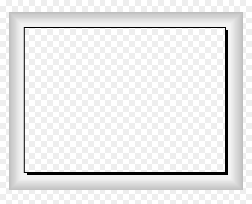 Black-and-white, HD Png Download - frame png