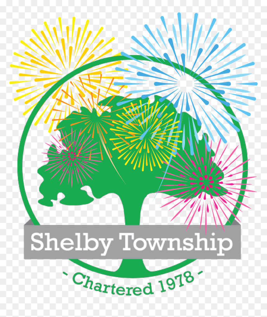 Shelby Township Logo, HD Png Download - fireworks png