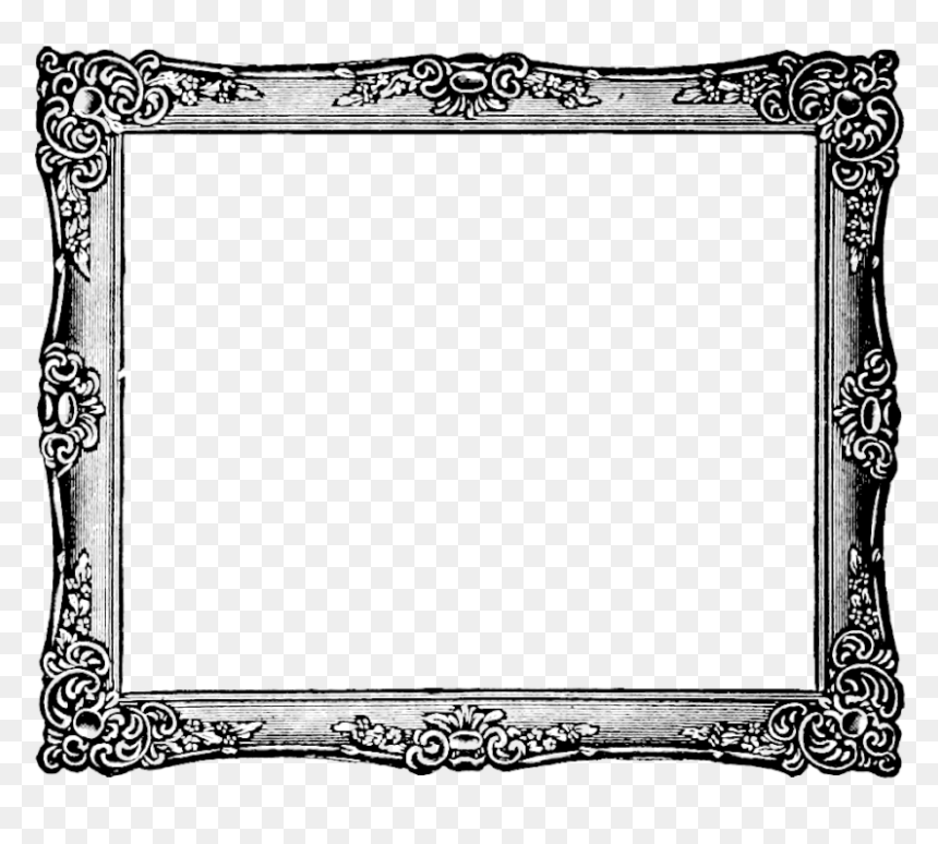 Old Picture Frame Clipart, HD Png Download - frame png