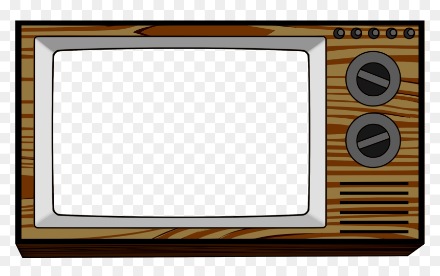 Old Television Clip Art, HD Png Download - frame png