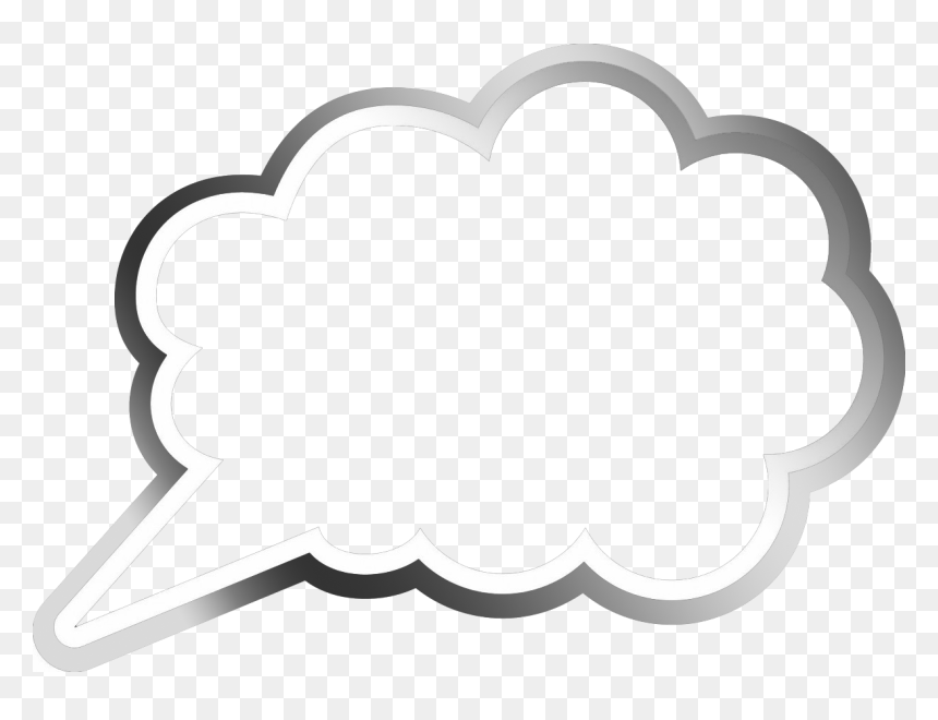 Heart, HD Png Download - speech bubble png