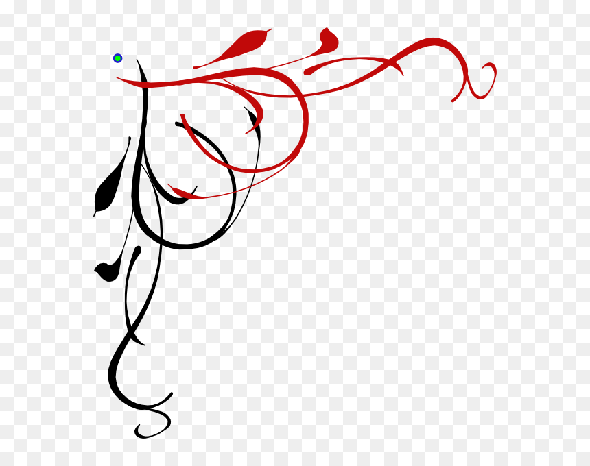 Border Design Black And Red, HD Png Download - border png