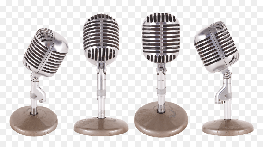 Radio Microphone, HD Png Download - microphone png