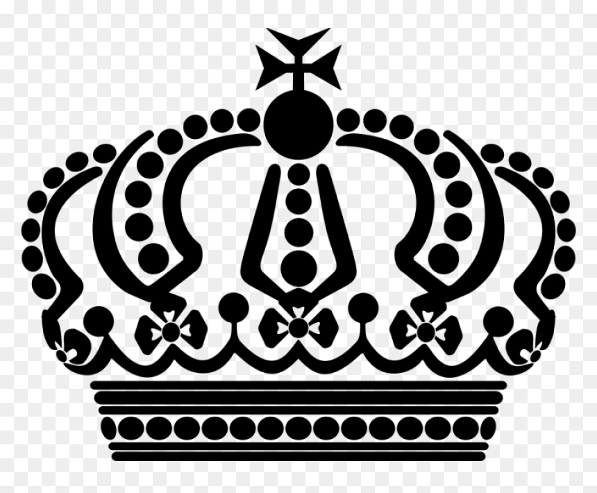 Crown Png Black, Transparent Png - crown png