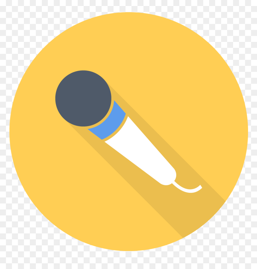 Mic Icon Png, Transparent Png - microphone png