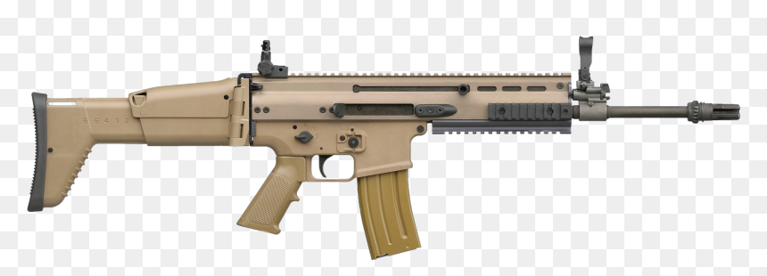 Scar H Assault Rifle, HD Png Download - gun png