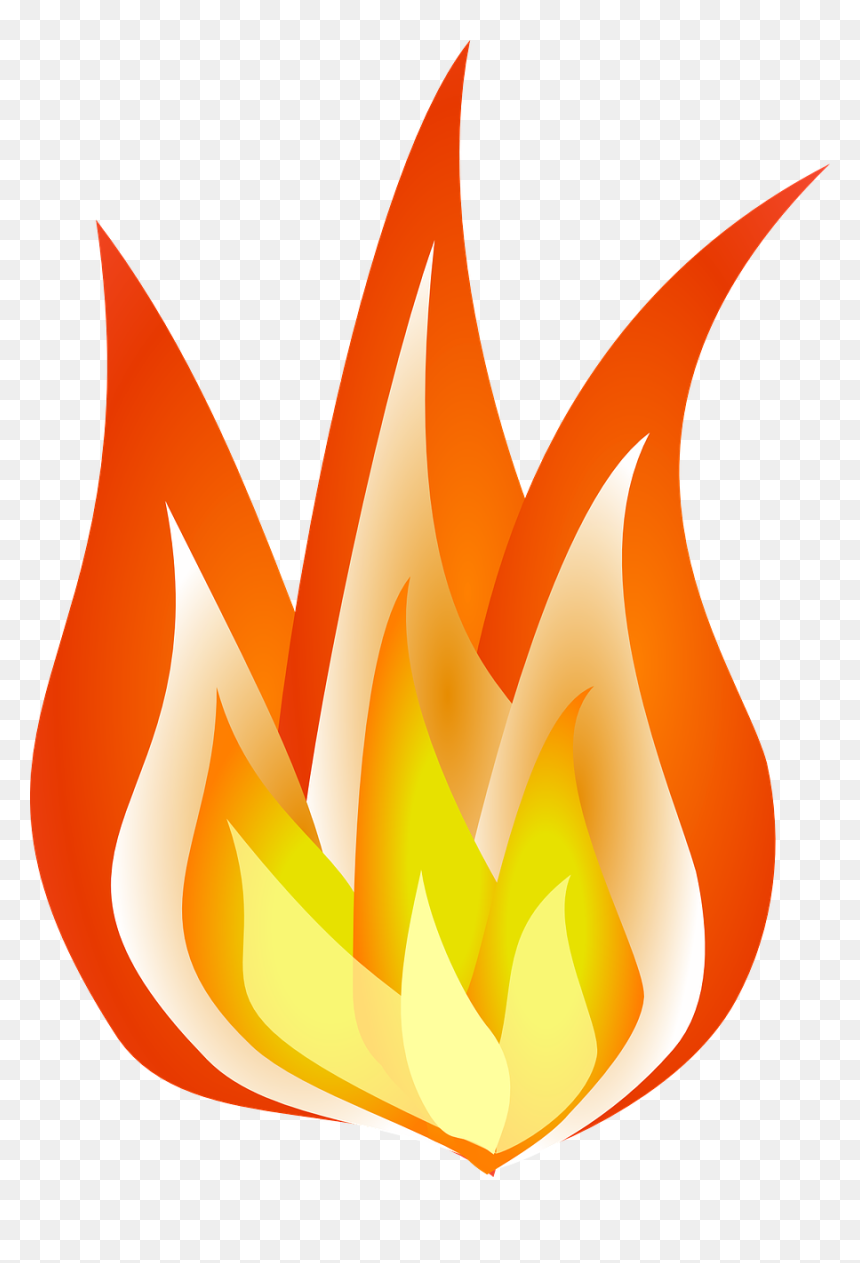 Fire Clipart, HD Png Download - flames png