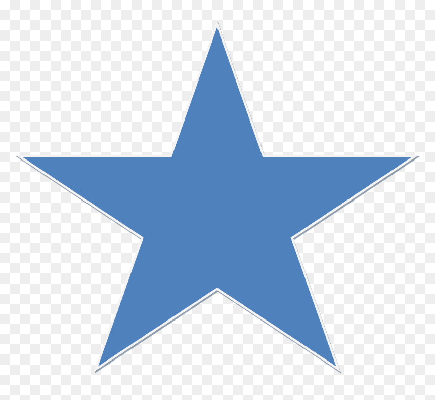 Blue Star Transparent Background, HD Png Download - star png