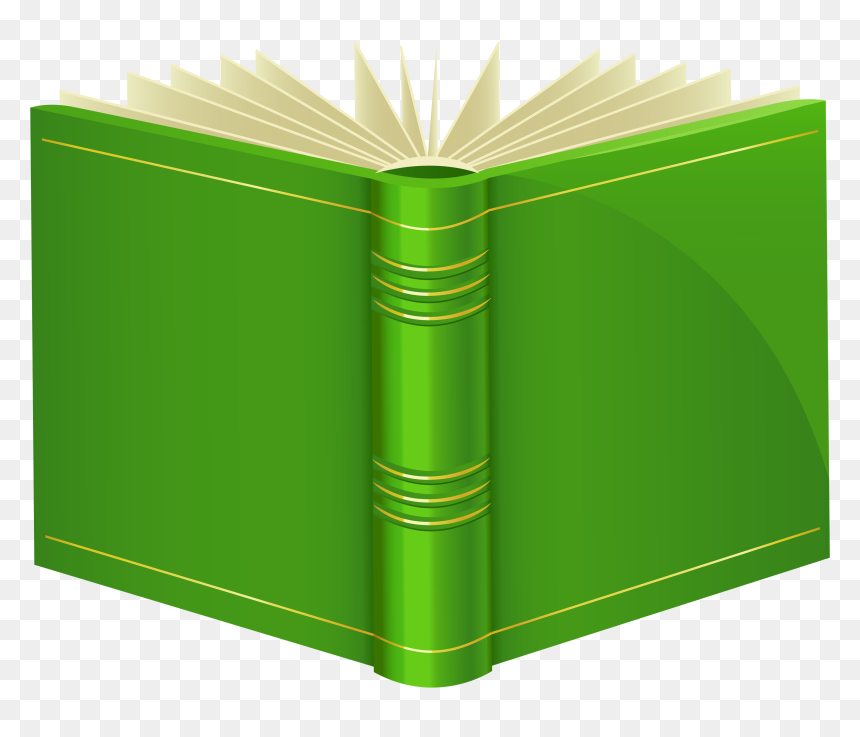 Green Book Png Clipart, Transparent Png - book png