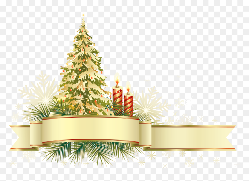 Transparent Christmas Decor Png, Png Download - christmas tree png