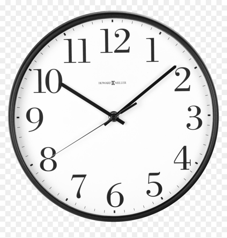 Wall Clock Howard Miller Mate, HD Png Download - clock png