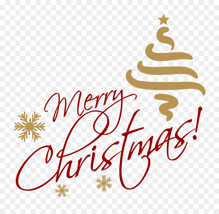 Merry Christmas Transparent Png, Png Download - christmas png