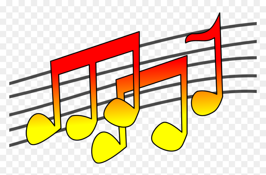 Clipart Of Music, HD Png Download - music notes png