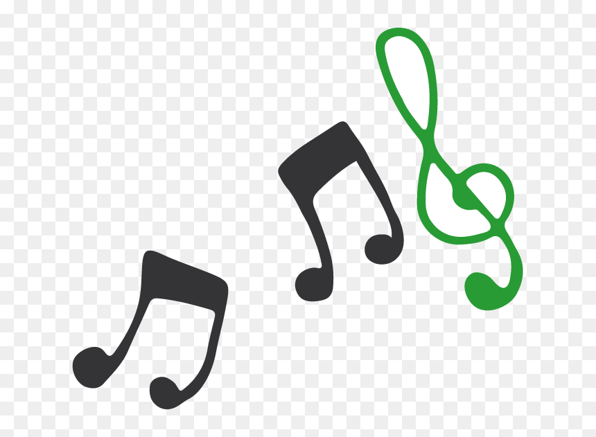 Irish Music Notes Clipart, HD Png Download - music notes png