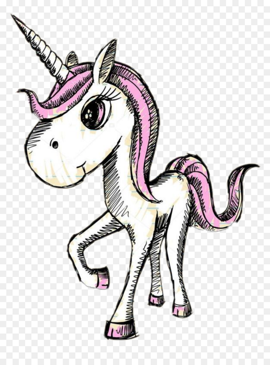 Notebook Doodle Artist, HD Png Download - unicorn png