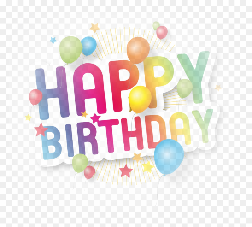 Happy Birthday 9 Png, Transparent Png - happy birthday png