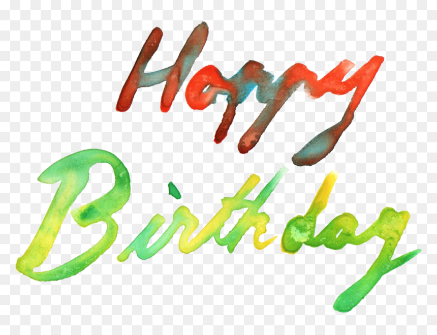 Calligraphy, HD Png Download - happy birthday png