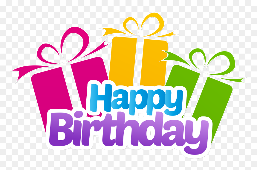 Transparent Happy Birthday Png, Png Download - happy birthday png
