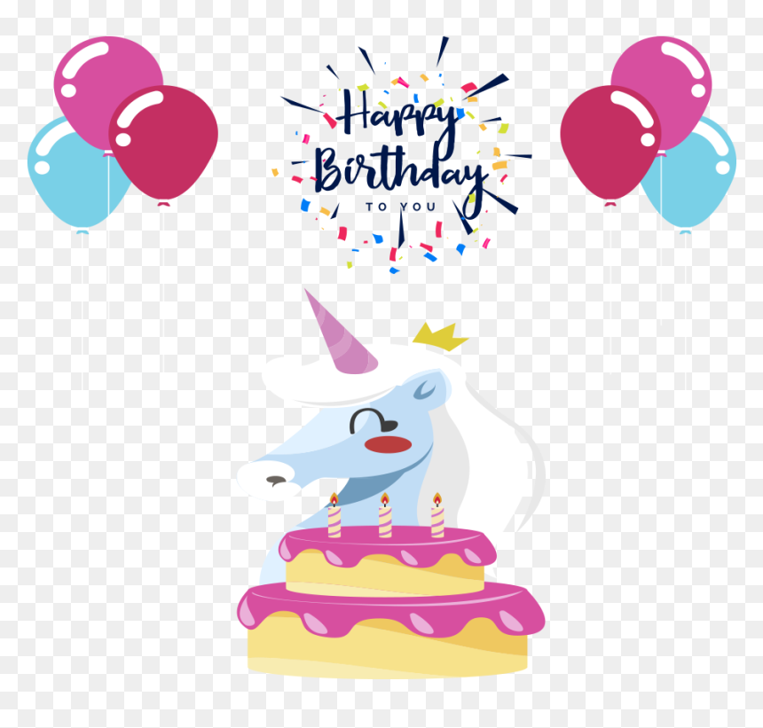 Happy Birthday New Design Png, Transparent Png - happy birthday png