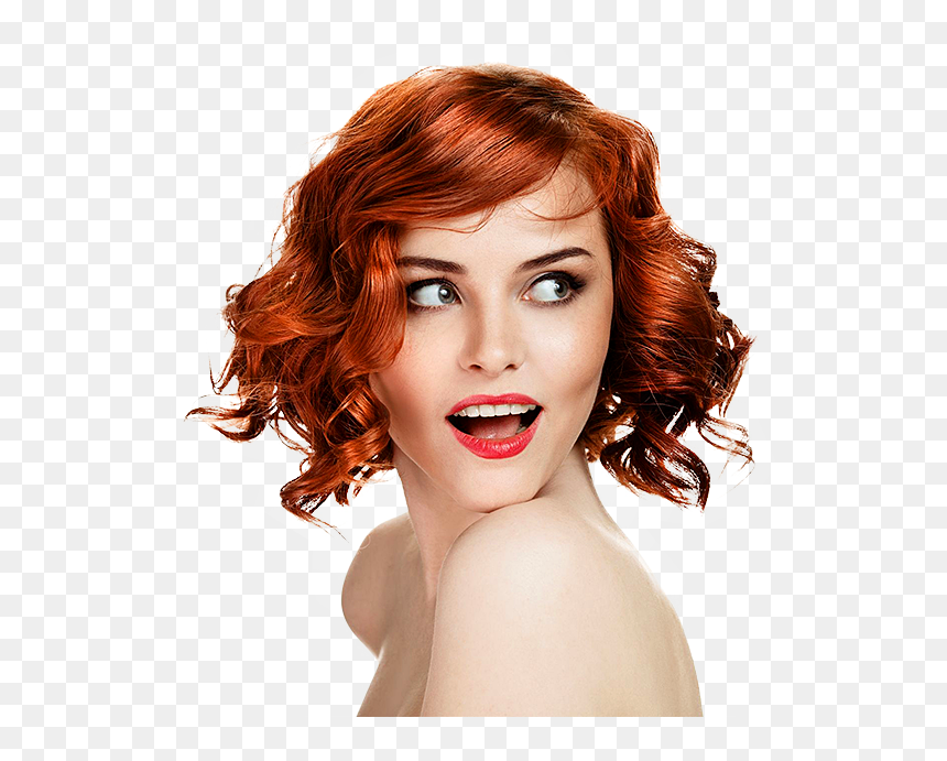 Natural Red Hair Dark Eyebrows, HD Png Download - hair png