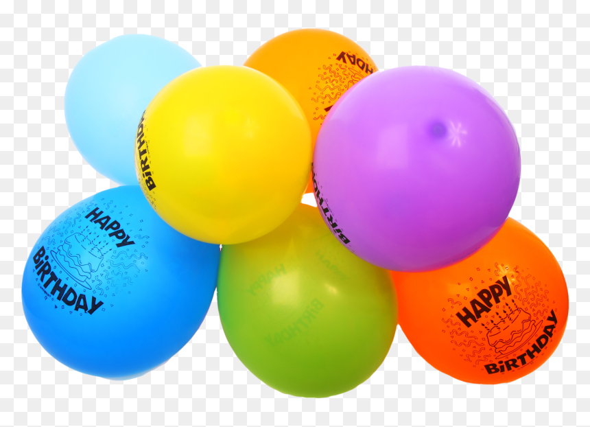 Transparent Birthday Item Png, Png Download - balloons png