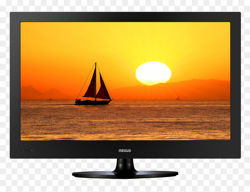 Led Tv Image Png, Transparent Png - tv png