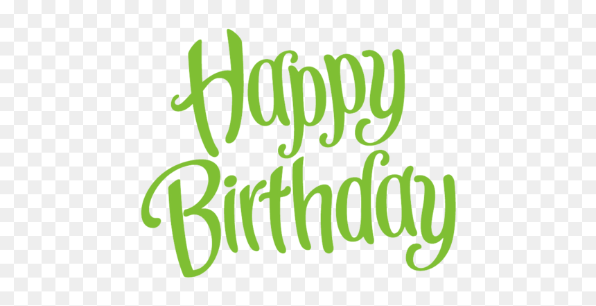 Calligraphy, HD Png Download - happy birthday png
