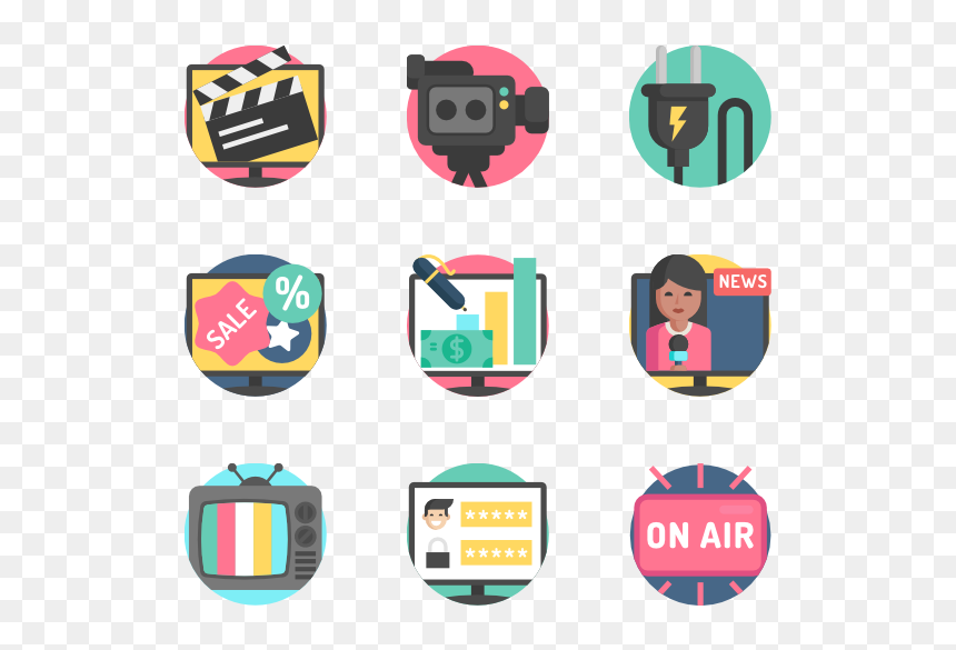 Logo Badge Design, HD Png Download - tv png
