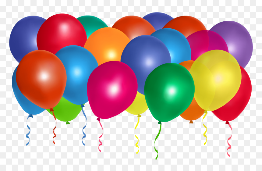 Balões Png, Transparent Png - happy birthday png