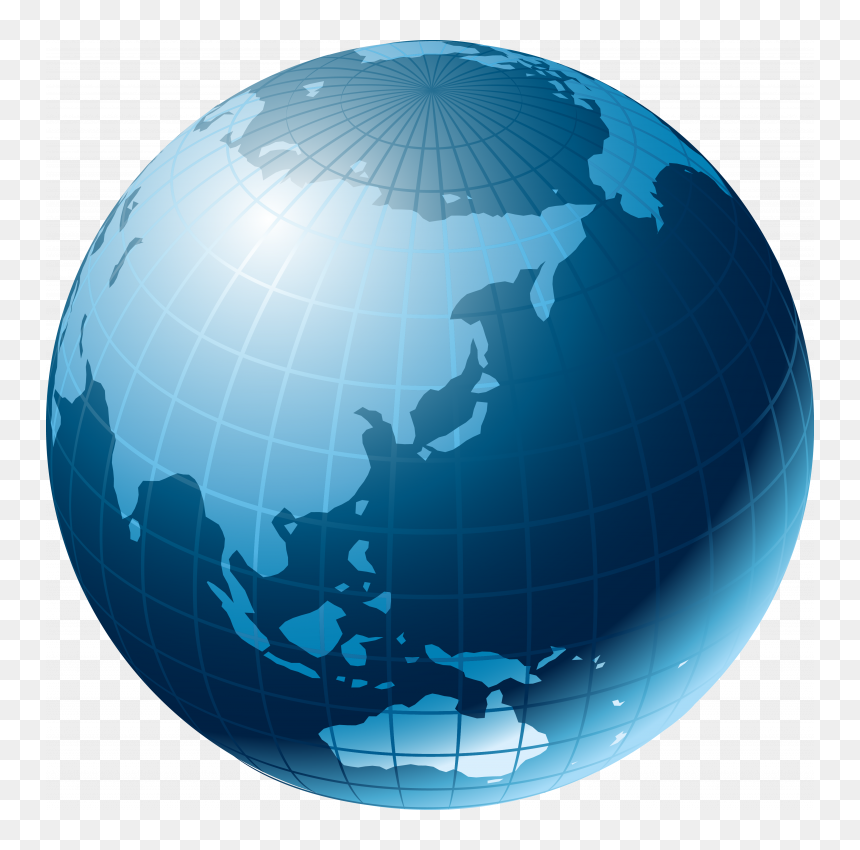 Земной Шар Вектор Png, Transparent Png - globe png