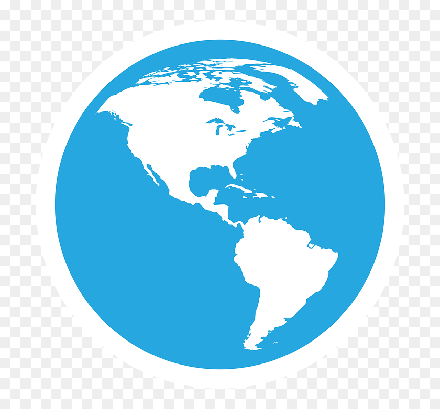 Latin American Social Sciences Institute, HD Png Download - globe png
