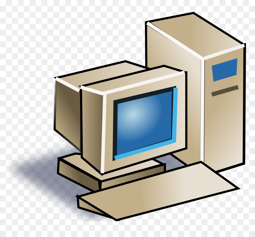 Computer Clip Art, HD Png Download - computer png