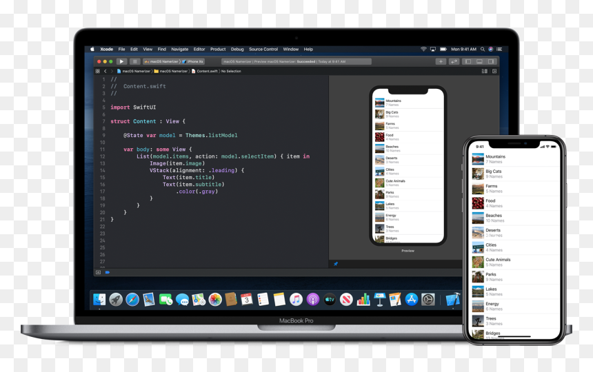 Swiftui Framework, HD Png Download - computer png
