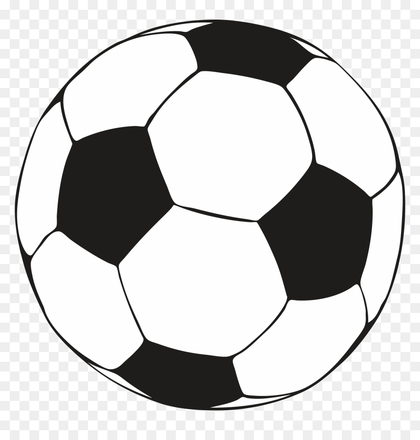 Soccer Ball For Coloring, HD Png Download - soccer ball png