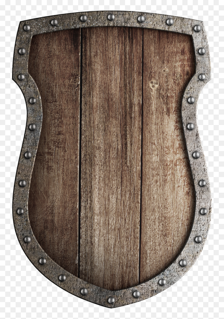 Wooden Shield Png, Transparent Png - shield png