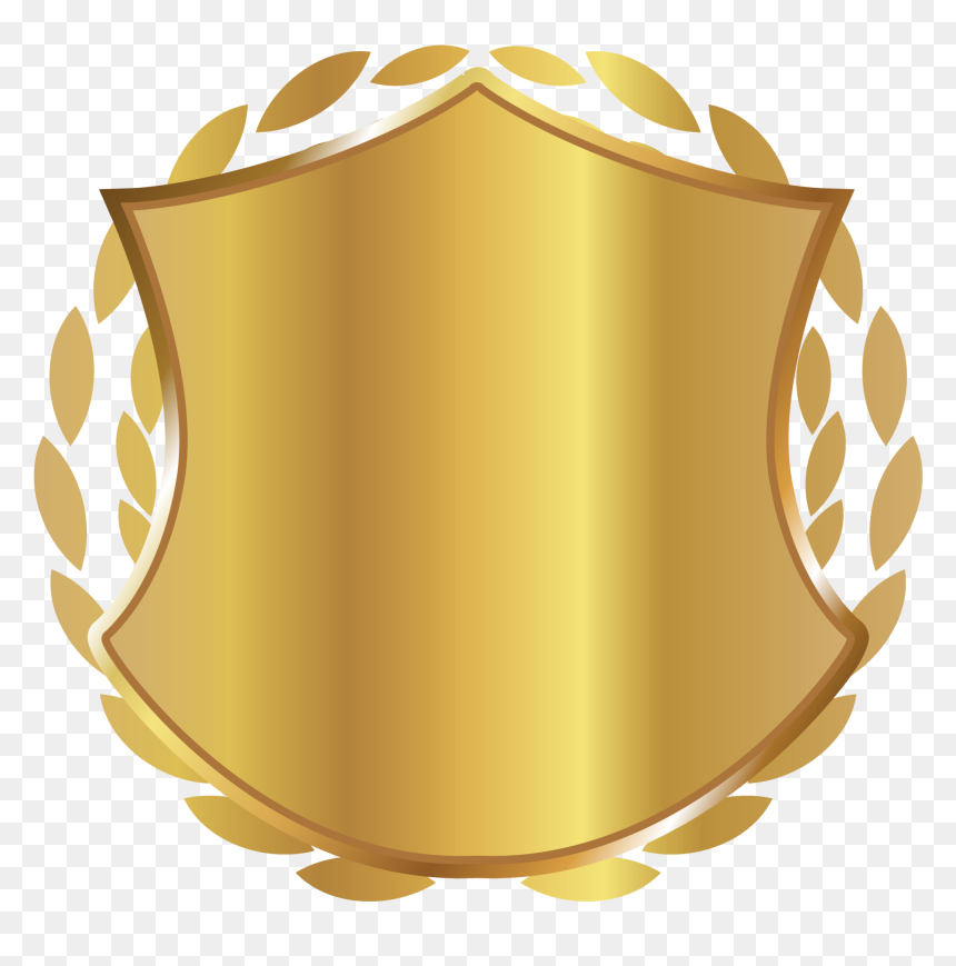 Transparent Background Golden Shield Png, Png Download - shield png