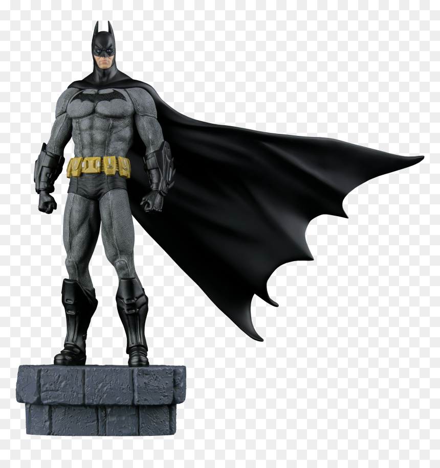 Batman Arkham City Statue, HD Png Download - batman png
