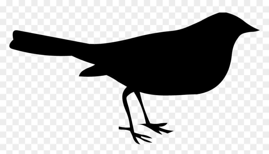 Bird Silhouette, HD Png Download - bird png