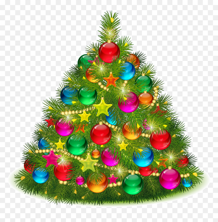 Free Clip Art Christmas Tree, HD Png Download - trees png