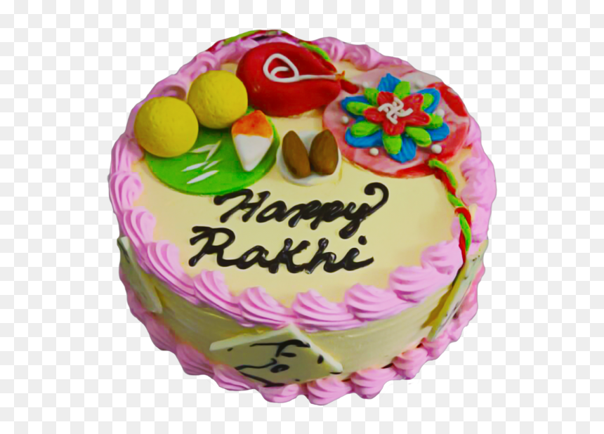 Rakhi Design Cake, HD Png Download - rakhi png