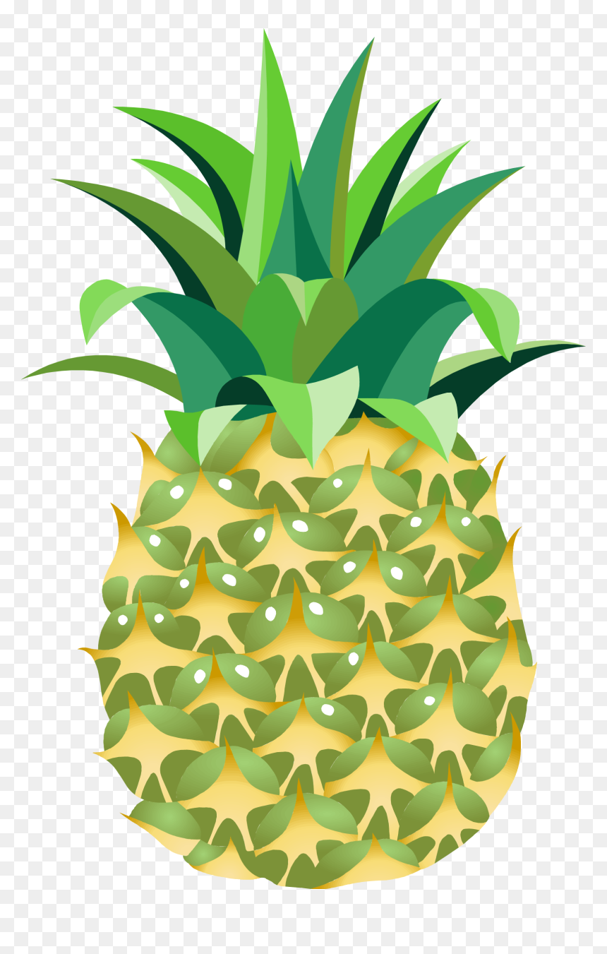 Clip Art Pineapple Transparent Background, HD Png Download - pineapple png