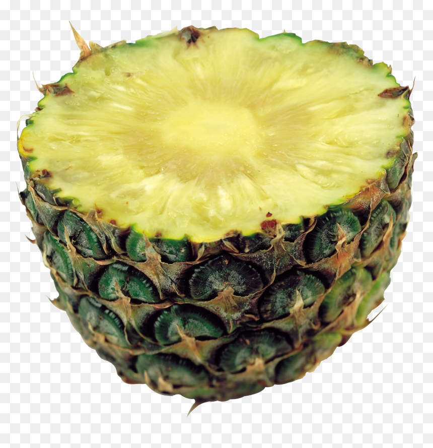 Half Pineapple Png, Transparent Png - pineapple png